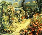 Pierre Renoir Greenhouse Sweden oil painting reproduction